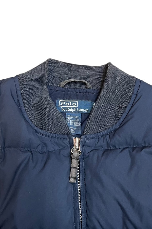 90'S DOWN JACKET / NAVY [SIZE: L USED]