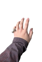 画像をギャラリービューアに読み込む, MADE IN MEXICO 925 SILVER RING / SILVER  [SIZE: 11号相当 USED]
