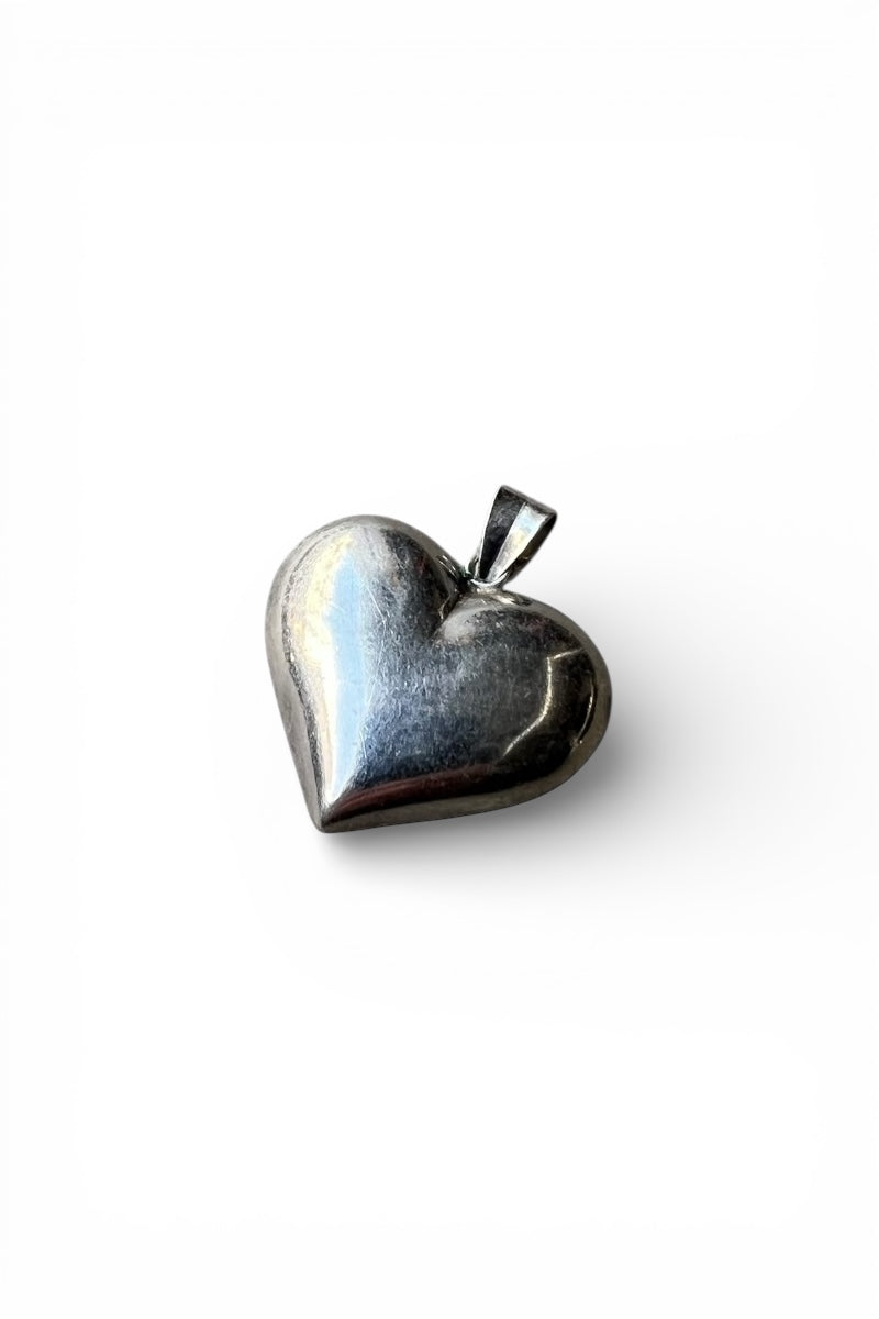 925 SILVER HEART PENDANT TOP / SILVER [SIZE: ONE SIZE USED]