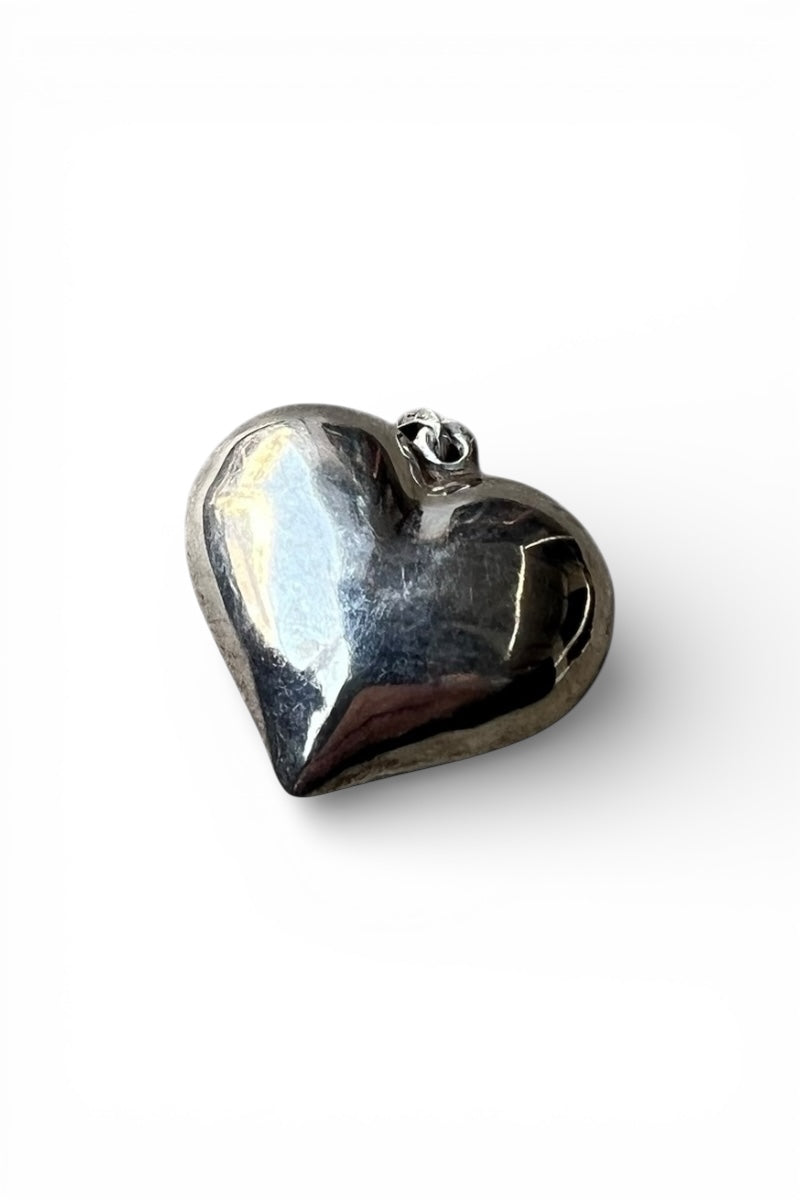 925 SILVER HEART PENDANT TOP / SILVER [SIZE: ONE SIZE USED]