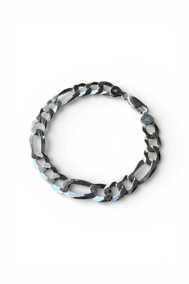 MADE IN ITALY 925 SILVER BRACELET / SILVER [SIZE: ONE SIZE USED]