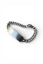画像をギャラリービューアに読み込む, 925 SILVER ID BRACELET / SILVER [SIZE: ONE SIZE USED]
