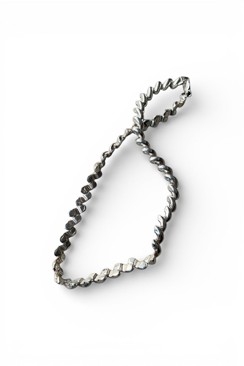 MADE IN ITALY 925 SILVER NECKLACE / SILVER [SIZE: ONE SIZE USED]
