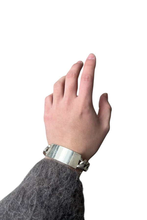 925 SILVER ID BRACELET / SILVER [SIZE: ONE SIZE]