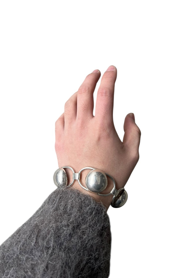 STERLING SILVER BRACELET / SILVER [SIZE: ONE SIZE, USED]