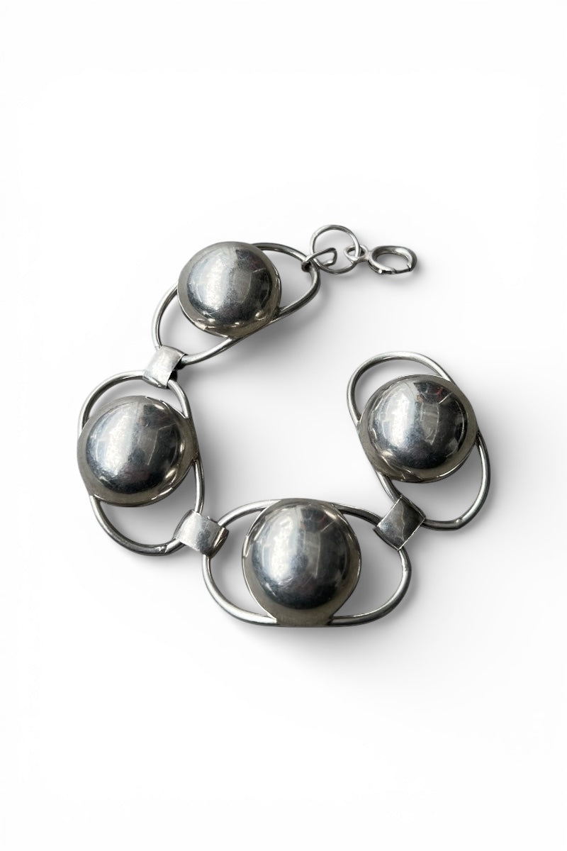 STERLING SILVER BRACELET / SILVER [SIZE: ONE SIZE, USED]