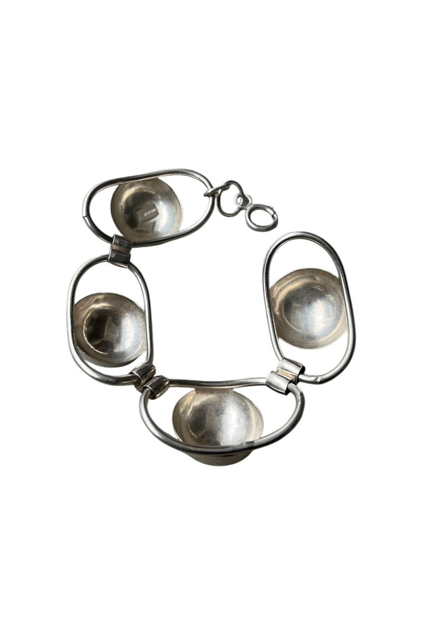 STERLING SILVER BRACELET / SILVER [SIZE: ONE SIZE, USED]