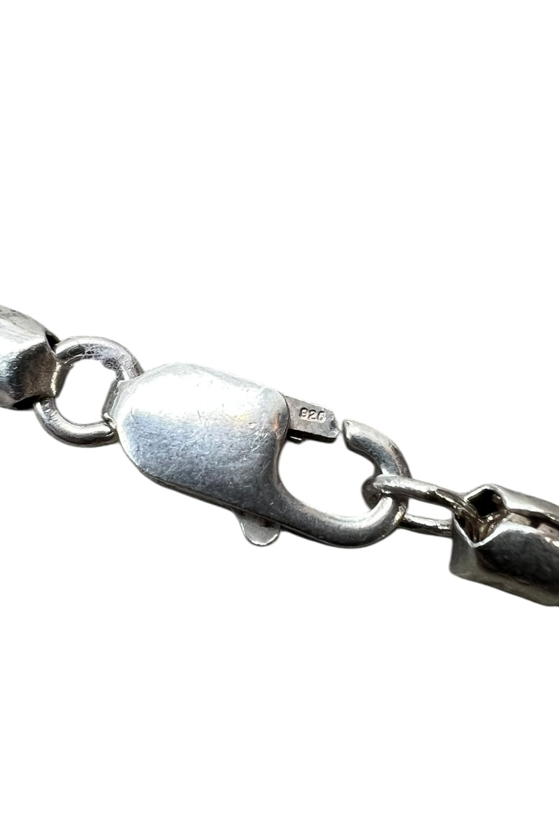 925 SILVER SNAKE CHAIN NECKLACE / SILVER [SIZE: ONE SIZE USED]