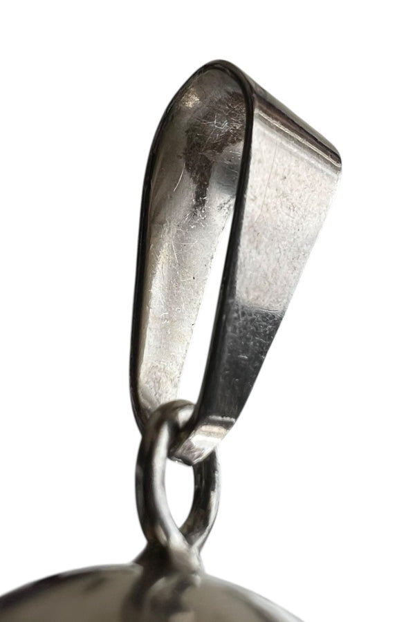 925 SILVER PENDANT TOP / SILVER [SIZE: ONE SIZE, USED]