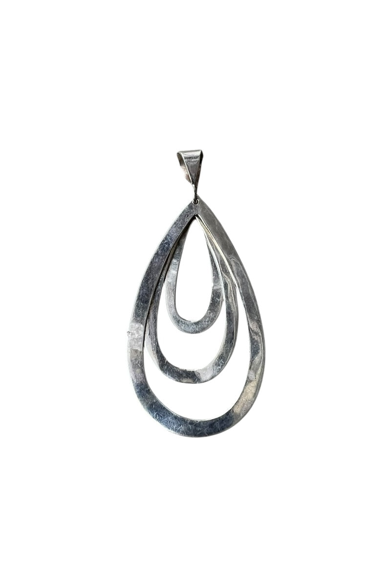 925 SILVER PENDANT TOP / SILVER [SIZE: ONE SIZE, USED]
