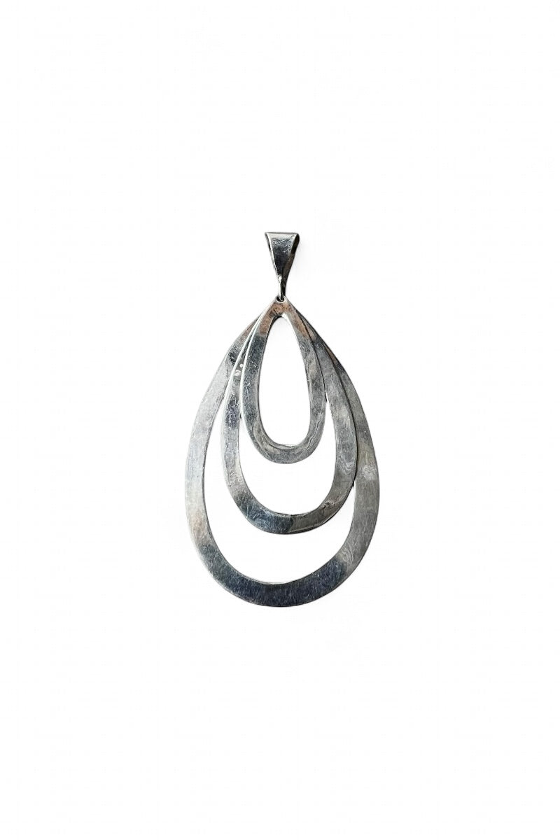 925 SILVER PENDANT TOP / SILVER [SIZE: ONE SIZE, USED]