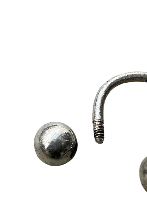 STERLING SILVER KEY RING / SILVER [SIZE: ONE SIZE USED]