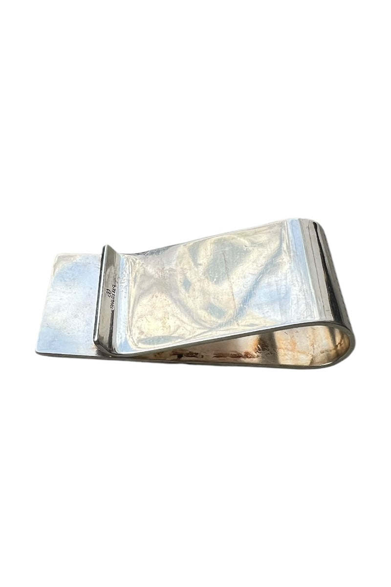 VINTAGE 925 SILVER ROMAN COIN MONEY CLIP / SILVER [SIZE: ONE SIZE USED]