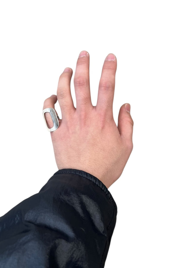 MADE IN ITALY 925 SILVER RING / SILVER [SIZE: US 5 equivalent USED]