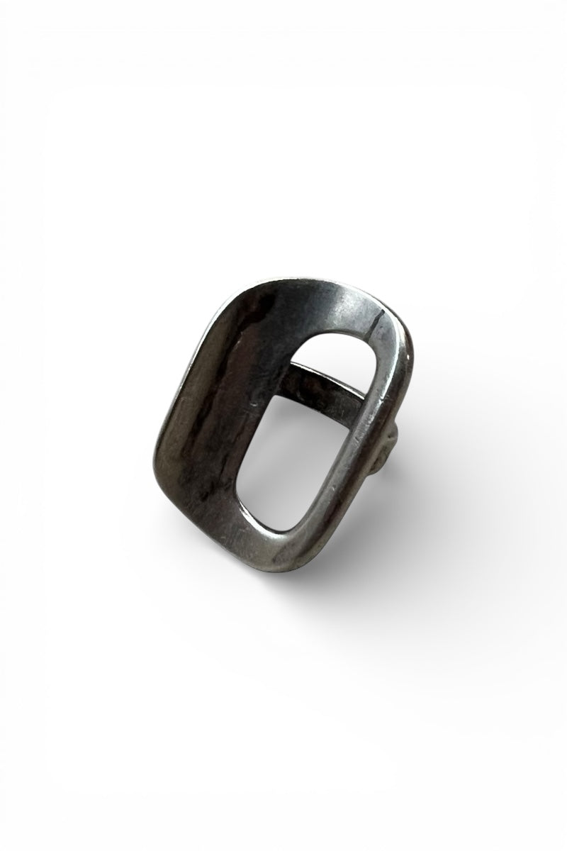 MADE IN ITALY 925 SILVER RING / SILVER [SIZE: US 5 equivalent USED]