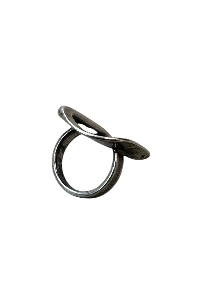 MADE IN ITALY 925 SILVER RING / SILVER [SIZE: US 5 equivalent USED]