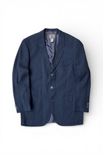画像をギャラリービューアに読み込む, MADE IN PORTUGAL Y2K EARLY 00'S TAILORED JACKET / BLACK [SIZE: L USED]
