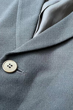 画像をギャラリービューアに読み込む, MADE IN PORTUGAL Y2K EARLY 00'S TAILORED JACKET / BLACK [SIZE: L USED]
