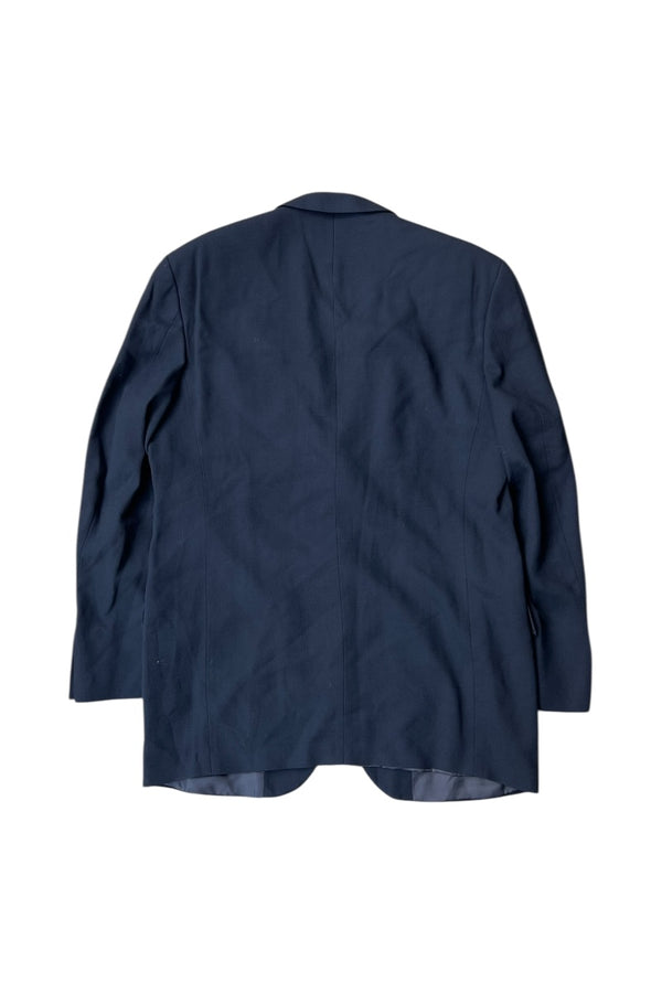 MADE IN PORTUGAL Y2K EARLY 00'S TAILORED JACKET / BLACK [SIZE: L USED]