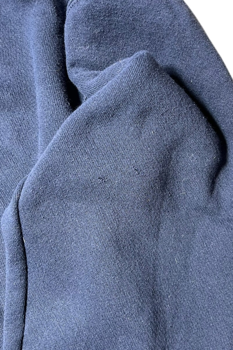 MADE IN USA 90'S U.S. NAVY PULLOVER SWEAT HOODIE / NAVY [SIZE: S USED]