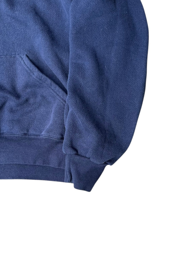 MADE IN USA 90'S U.S. NAVY PULLOVER SWEAT HOODIE / NAVY [SIZE: S USED]
