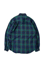 画像をギャラリービューアに読み込む, MADE IN CANADA 88-90'S L/S BLACK WATCH CHECK SHIRT / GREEN [SIZE: M DEADSTOCK/NOS]
