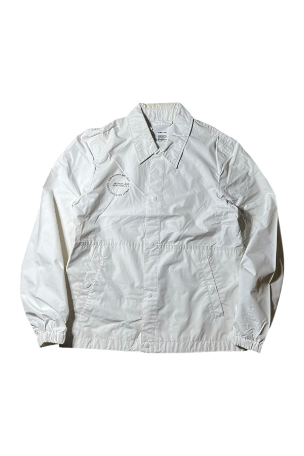 NYLON COACH JACKET / WHITE [SIZE: M USED]