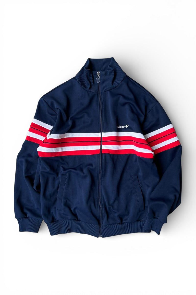 80'S TRACK JACKET / NAVY [SIZE: M USED]