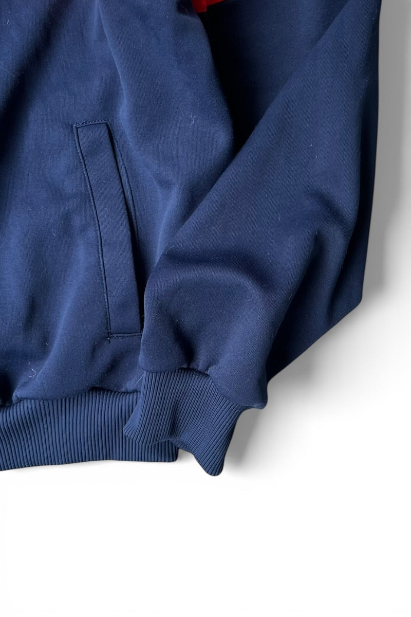 80'S TRACK JACKET / NAVY [SIZE: M USED]