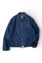 画像をギャラリービューアに読み込む, 90'S EXCLUSIVE OF DECORATION ZIP UP JACKET / NAVY [SIZE: L USED]
