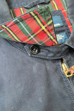 画像をギャラリービューアに読み込む, 90'S EXCLUSIVE OF DECORATION ZIP UP JACKET / NAVY [SIZE: L USED]

