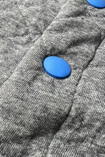 画像をギャラリービューアに読み込む, 14'S ORGANIC COTTON T-SNAP JACKET / GRAY [SIZE: L USED]
