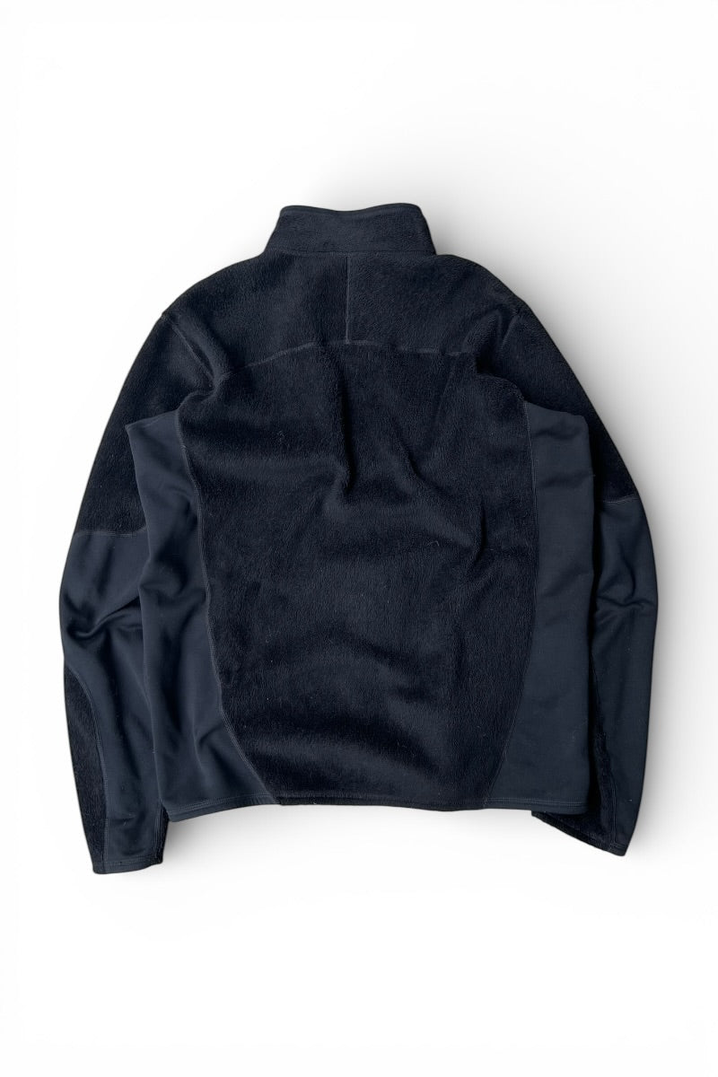 00'S R1 FLEECE JACKET / BLACK [SIZE: L USED]