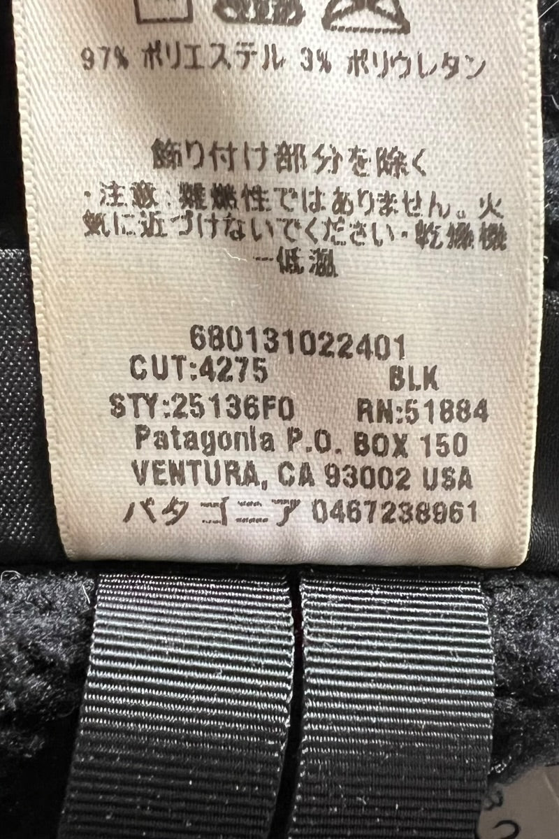 00'S R1 FLEECE JACKET / BLACK [SIZE: L USED]