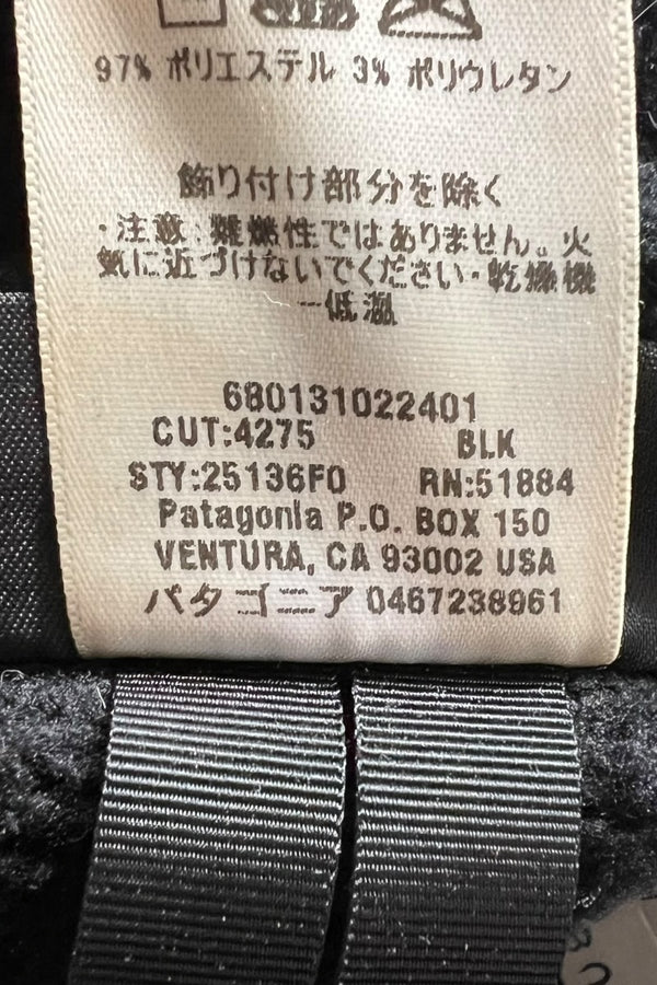 00'S R1 FLEECE JACKET / BLACK [SIZE: L USED]