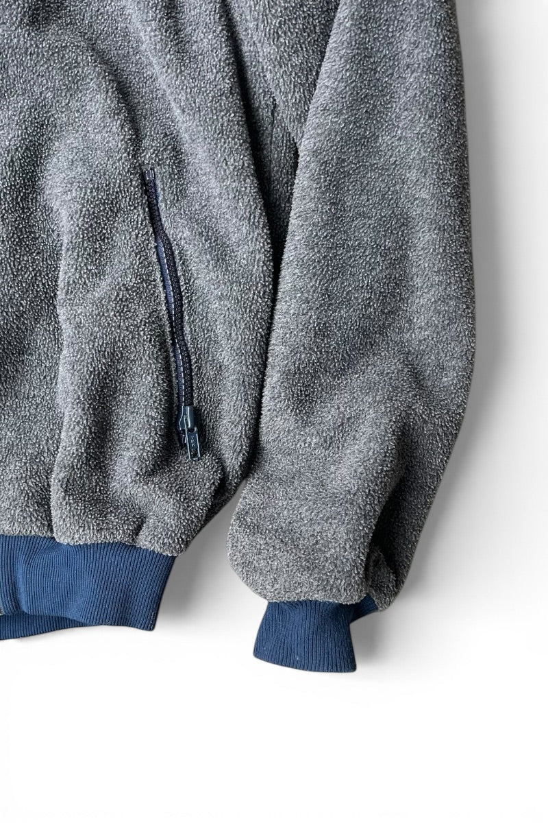 MADE IN USA 88-91'S SYNCHILLA FLEECE JACKET / CHARCOAL [SIZE: L USED]