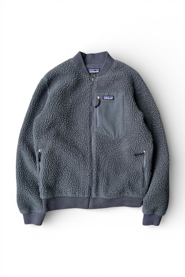 19AW RETRO X BOMBER JACKET / CHARCOAL [SIZE: M USED]