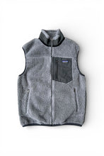 画像をギャラリービューアに読み込む, 14AW RETRO X FLEECE VEST / GRAY [SIZE: M USED]
