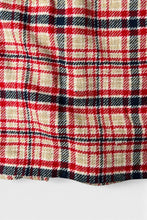 画像をギャラリービューアに読み込む, MADE IN USA 60-70'S L/S WOOL CHECK SHIRT / RED [SIZE: L USED]
