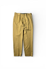 画像をギャラリービューアに読み込む, MADE IN ITALY SLACKS TROUSERS / BEIGE [SIZE: 48 USED]
