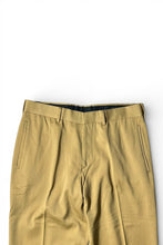 画像をギャラリービューアに読み込む, MADE IN ITALY SLACKS TROUSERS / BEIGE [SIZE: 48 USED]
