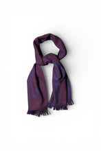 画像をギャラリービューアに読み込む, MADE IN ITALY WOOL SCARF / PURPLE [SIZE: ONE SIZE USED]

