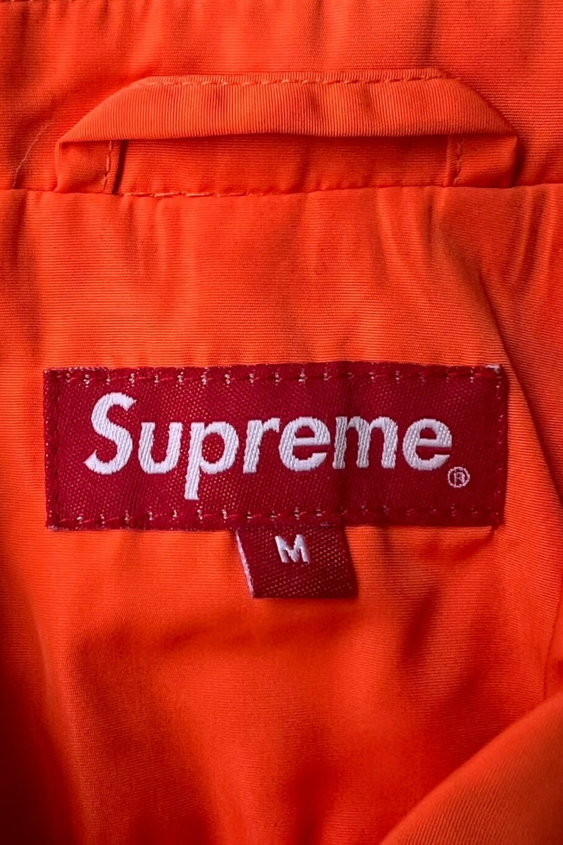 18SS GONZ LOGO NYLON COACH JACKET / ORANGE [SIZE: M USED]