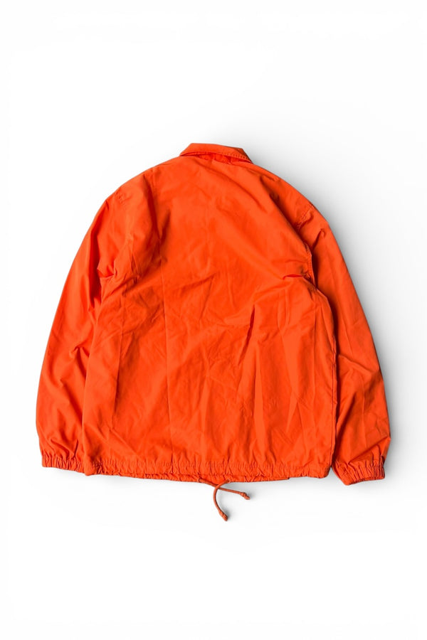 18SS GONZ LOGO NYLON COACH JACKET / ORANGE [SIZE: M USED]