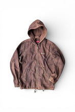 画像をギャラリービューアに読み込む, 14SS GONZ LOGO DENIM ZIP HOODIE JACKET / BROWN [SIZE: M USED]
