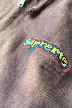 画像をギャラリービューアに読み込む, 14SS GONZ LOGO DENIM ZIP HOODIE JACKET / BROWN [SIZE: M USED]
