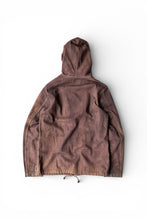 画像をギャラリービューアに読み込む, 14SS GONZ LOGO DENIM ZIP HOODIE JACKET / BROWN [SIZE: M USED]
