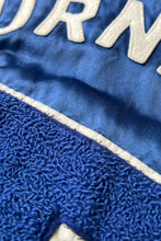 画像をギャラリービューアに読み込む, 60'S SATIN STADIUM JACKET / BLUE [SIZE: 38 USED]
