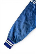 画像をギャラリービューアに読み込む, 60'S SATIN STADIUM JACKET / BLUE [SIZE: 38 USED]
