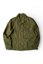 画像をギャラリービューアに読み込む, 23'S COTTON TWILL COVERALL JACKET / KHAKI [SIZE: 44 USED]
